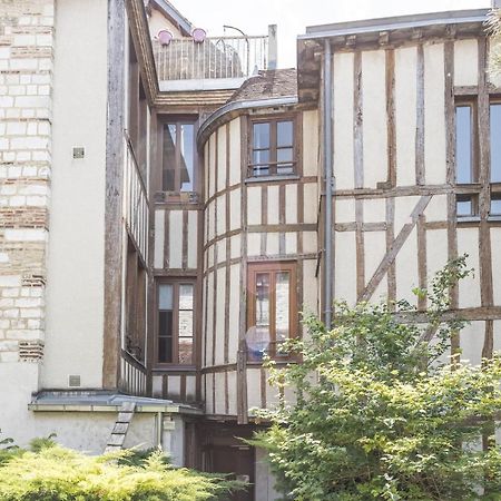 Le Rooftop - Vue Cathedrale - Climatisation Troyes Exterior foto