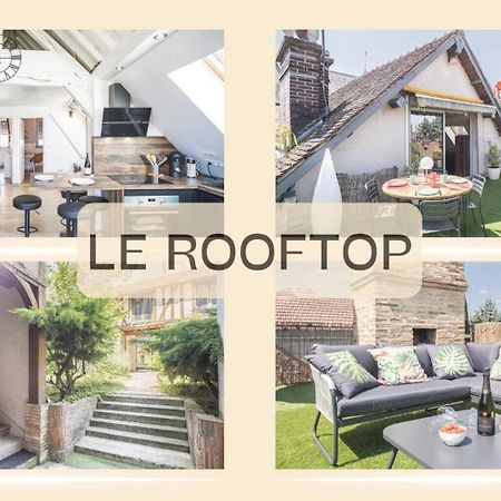 Le Rooftop - Vue Cathedrale - Climatisation Troyes Exterior foto